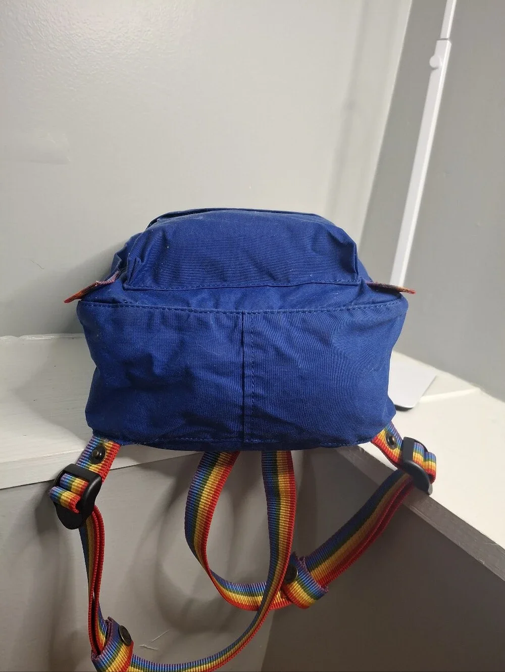 Fjällräven Kånken Rainbow Mini Cobalt Blue Backpack Pride Special Edition